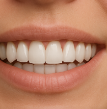 Sorriso completo e funcional após implantes